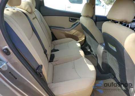 2013 Hyundai Elantra Gls из США, поврежденный, VIN 5NPDH4AE9DH257789